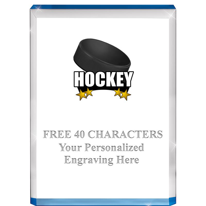 4" BLUE BILLBOARD ACRYLIC