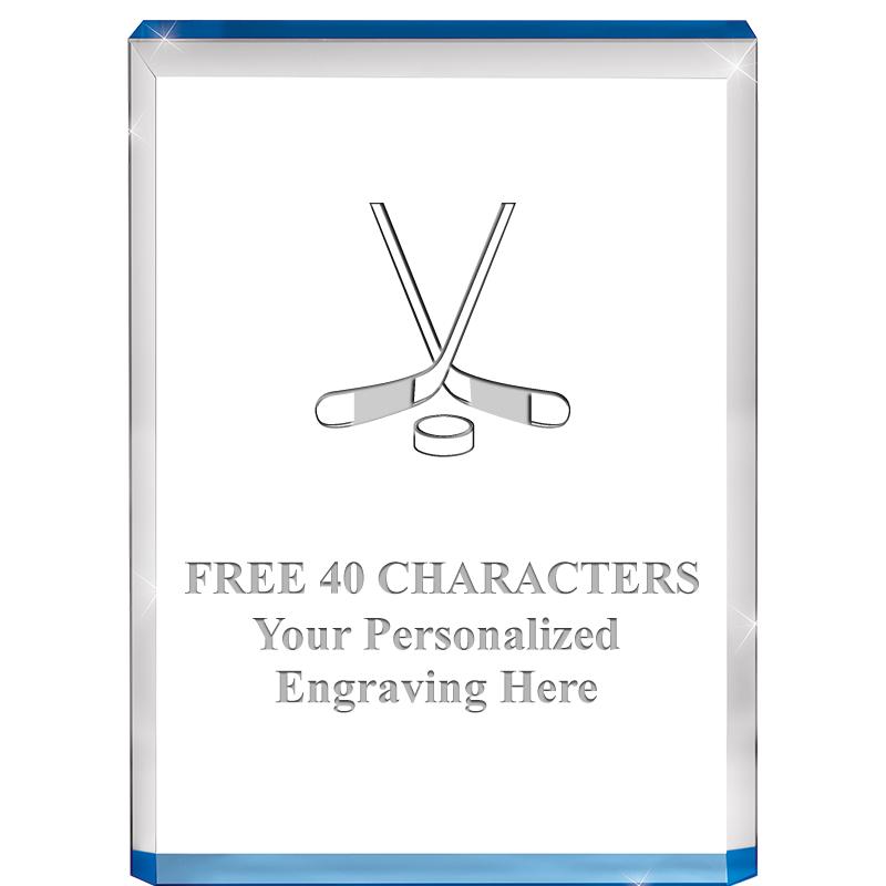 4" BLUE BILLBOARD ACRYLIC