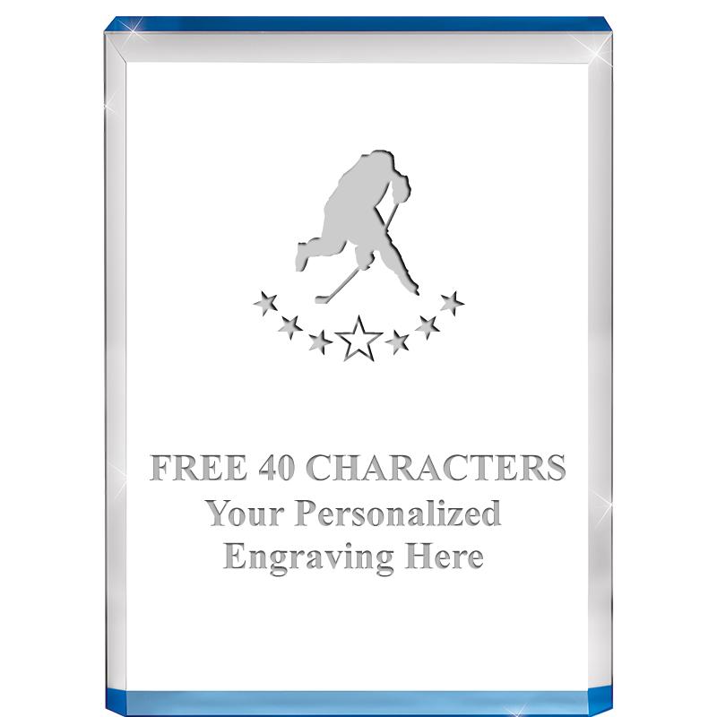 4" BLUE BILLBOARD ACRYLIC