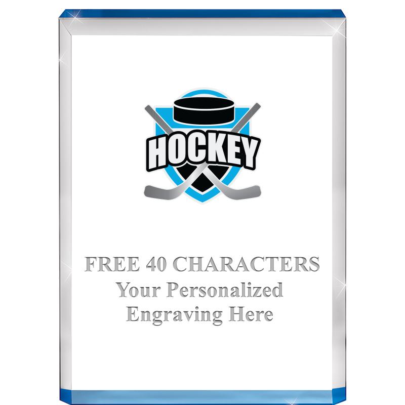 4" BLUE BILLBOARD ACRYLIC