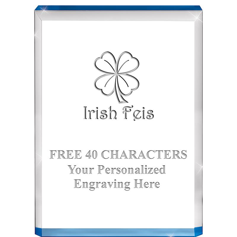 4" BLUE BILLBOARD ACRYLIC