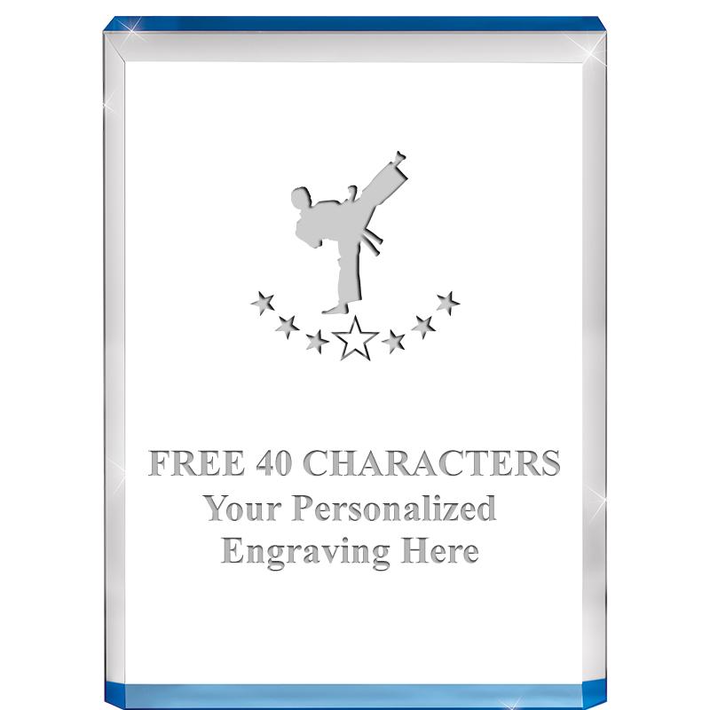 4" BLUE BILLBOARD ACRYLIC