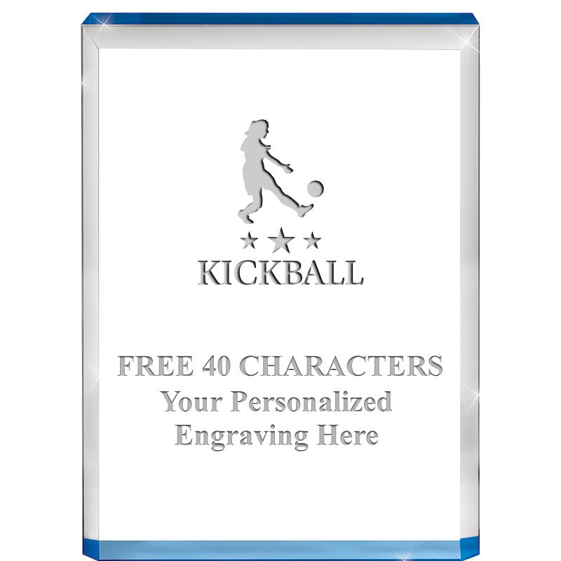 4" BLUE BILLBOARD ACRYLIC