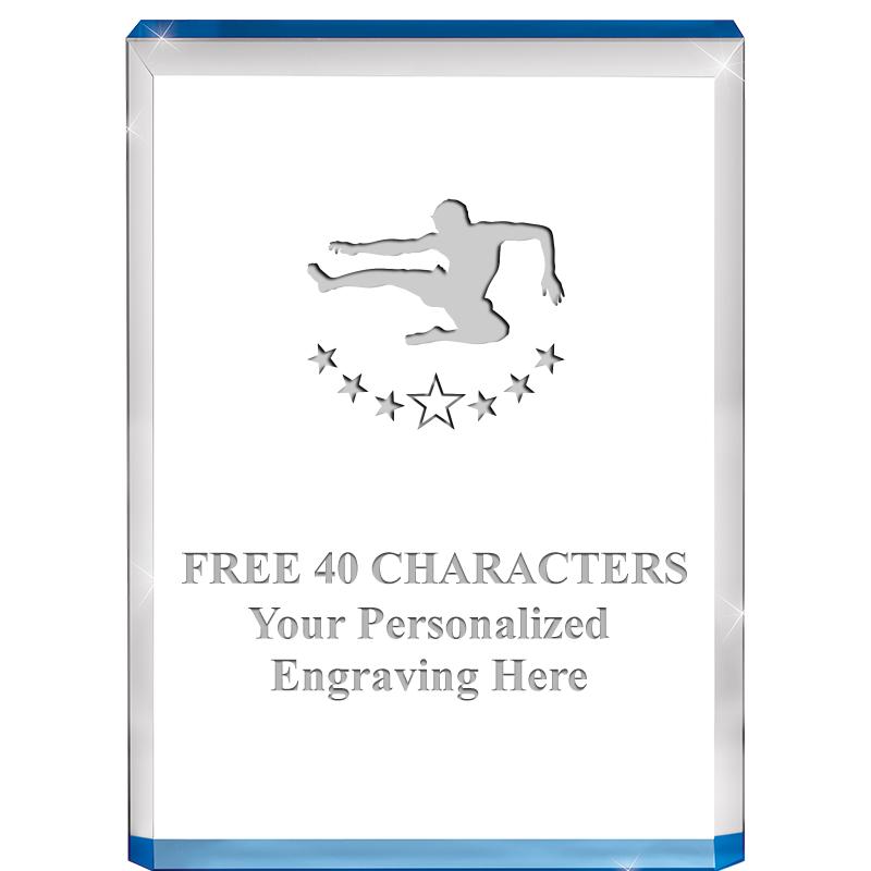 4" BLUE BILLBOARD ACRYLIC