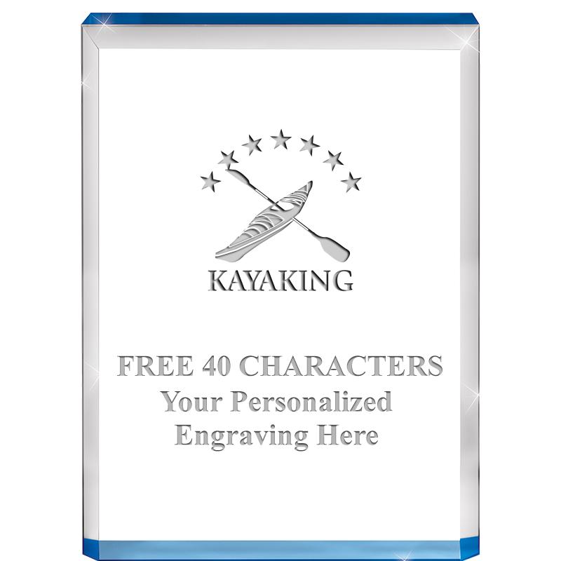 4" BLUE BILLBOARD ACRYLIC