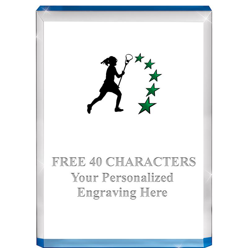 4" BLUE BILLBOARD ACRYLIC