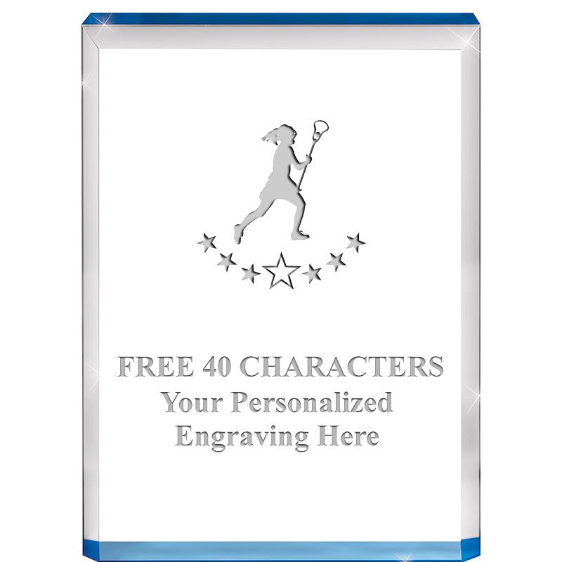 4" BLUE BILLBOARD ACRYLIC