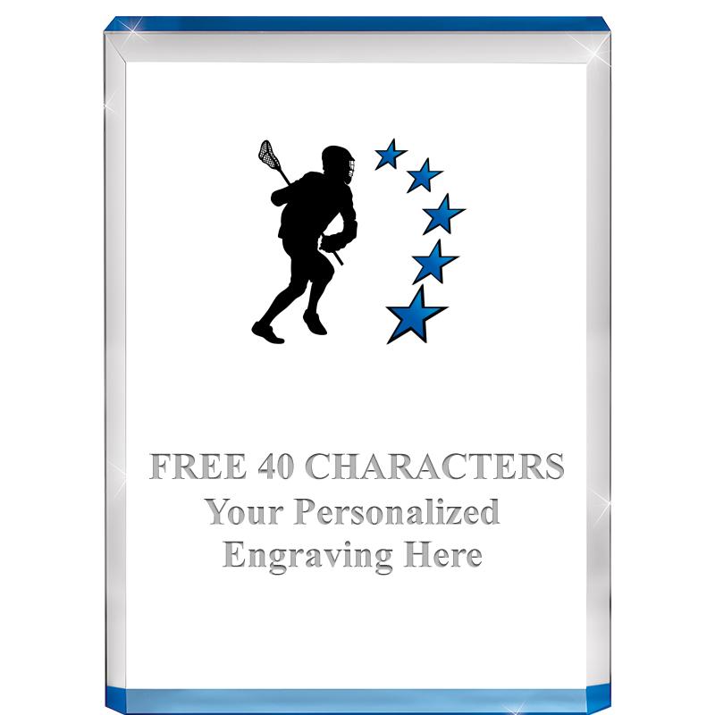 4" BLUE BILLBOARD ACRYLIC