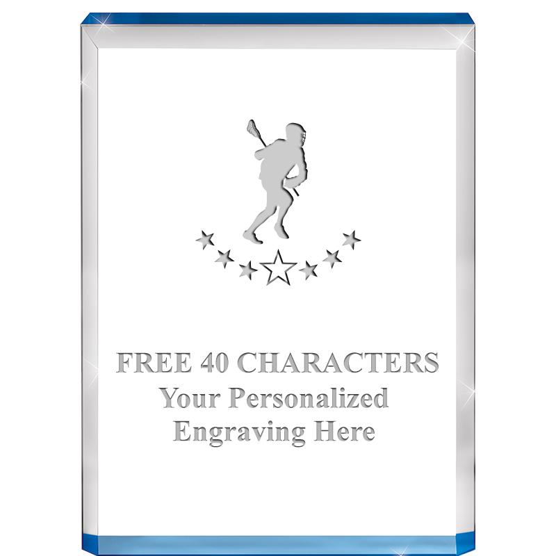 4" BLUE BILLBOARD ACRYLIC