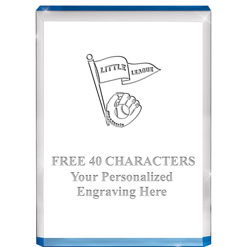 4" BLUE BILLBOARD ACRYLIC