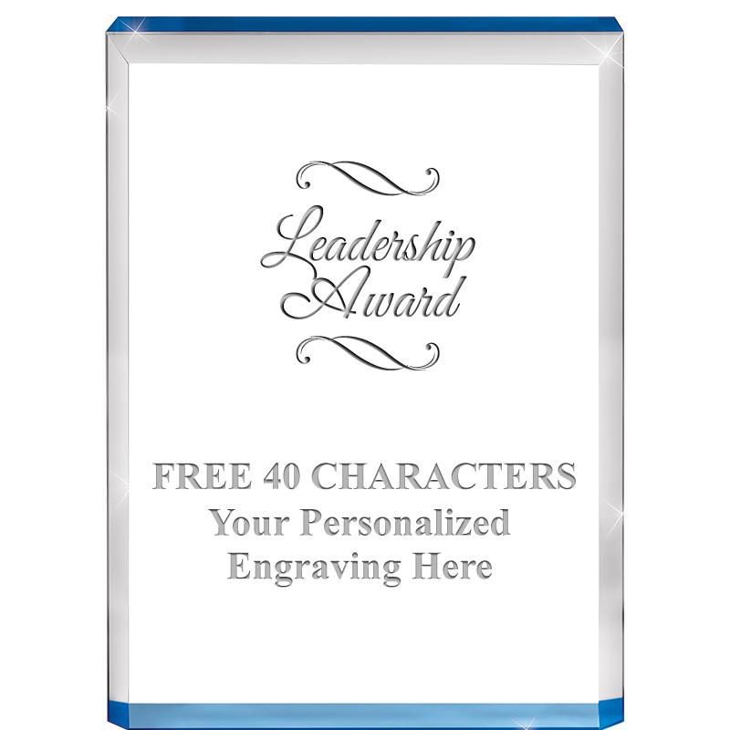 4" BLUE BILLBOARD ACRYLIC