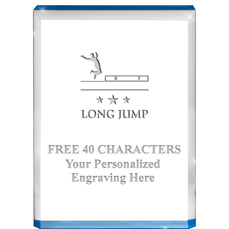 4" BLUE BILLBOARD ACRYLIC