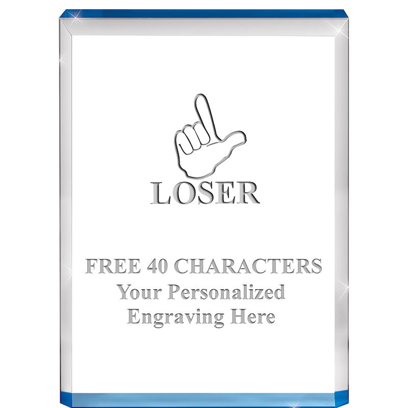 4" BLUE BILLBOARD ACRYLIC