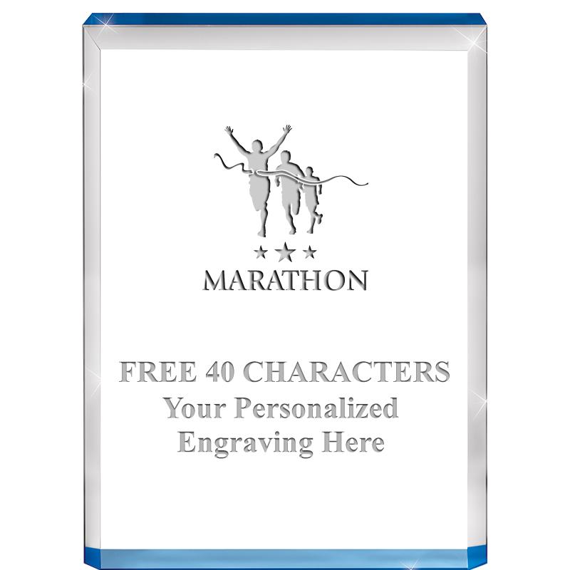 4" BLUE BILLBOARD ACRYLIC