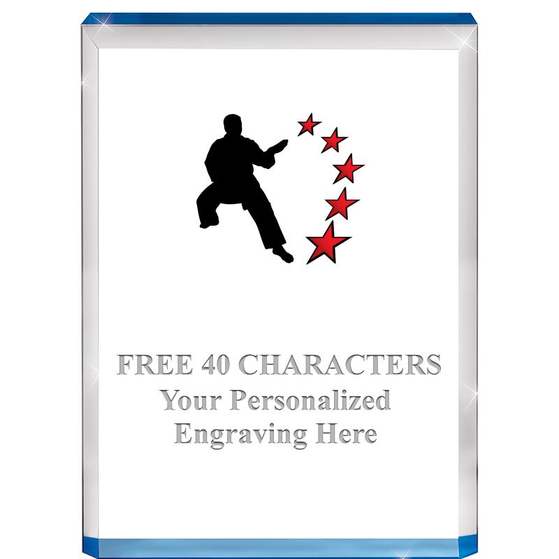 4" BLUE BILLBOARD ACRYLIC