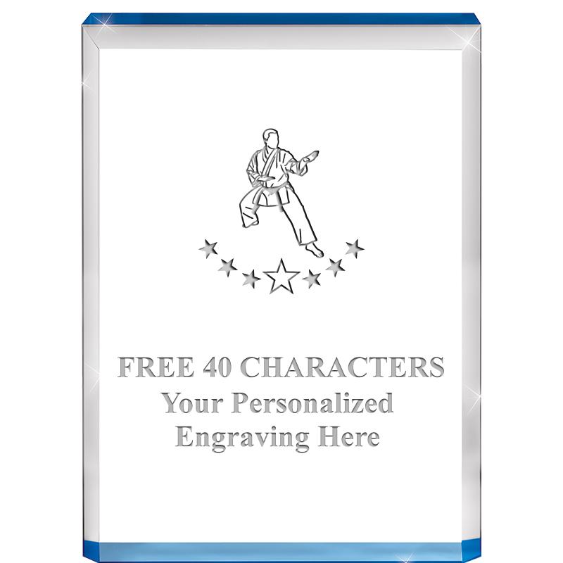 4" BLUE BILLBOARD ACRYLIC