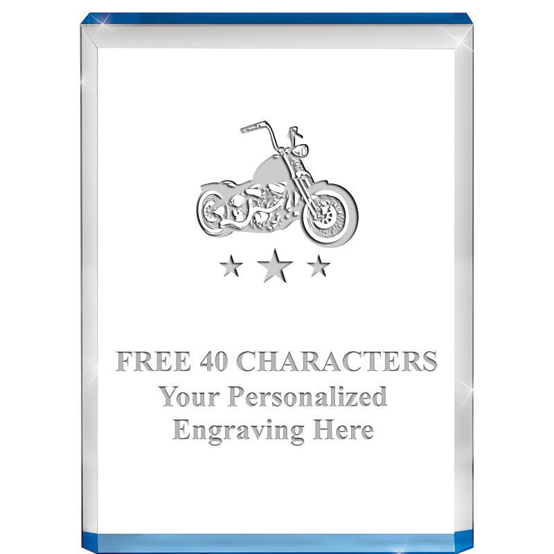 4" BLUE BILLBOARD ACRYLIC