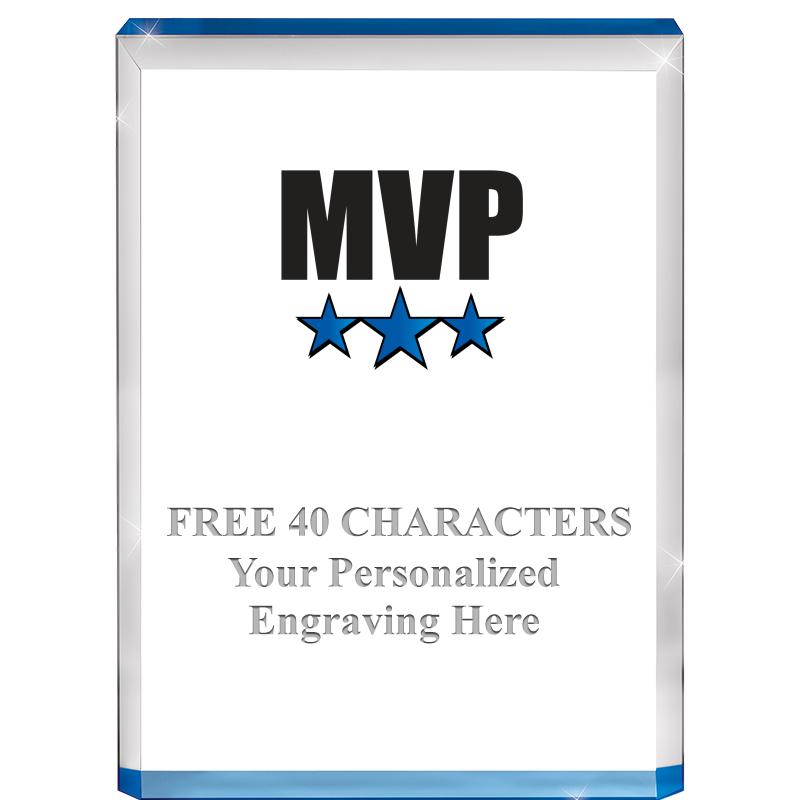 4" BLUE BILLBOARD ACRYLIC