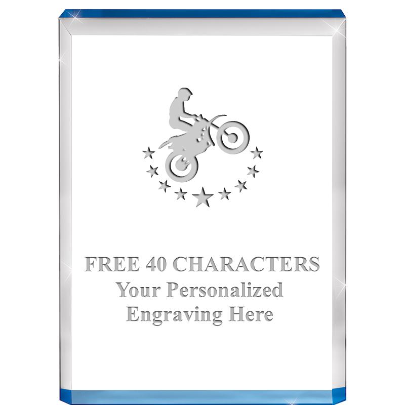 4" BLUE BILLBOARD ACRYLIC