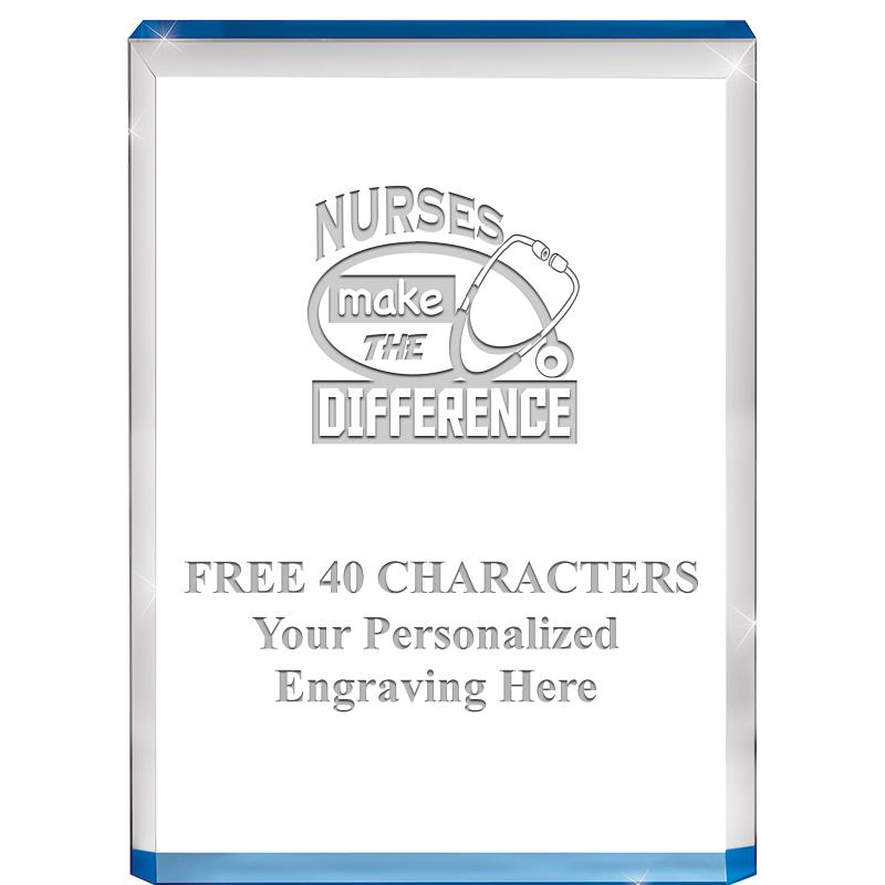 4" BLUE BILLBOARD ACRYLIC