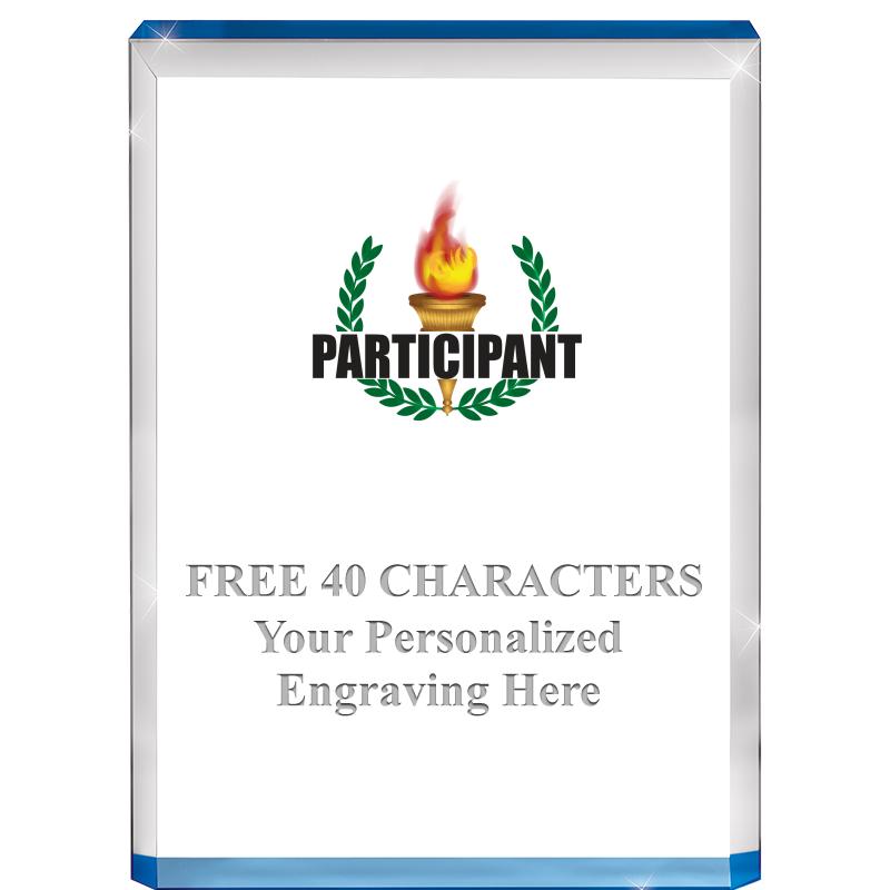 4" BLUE BILLBOARD ACRYLIC