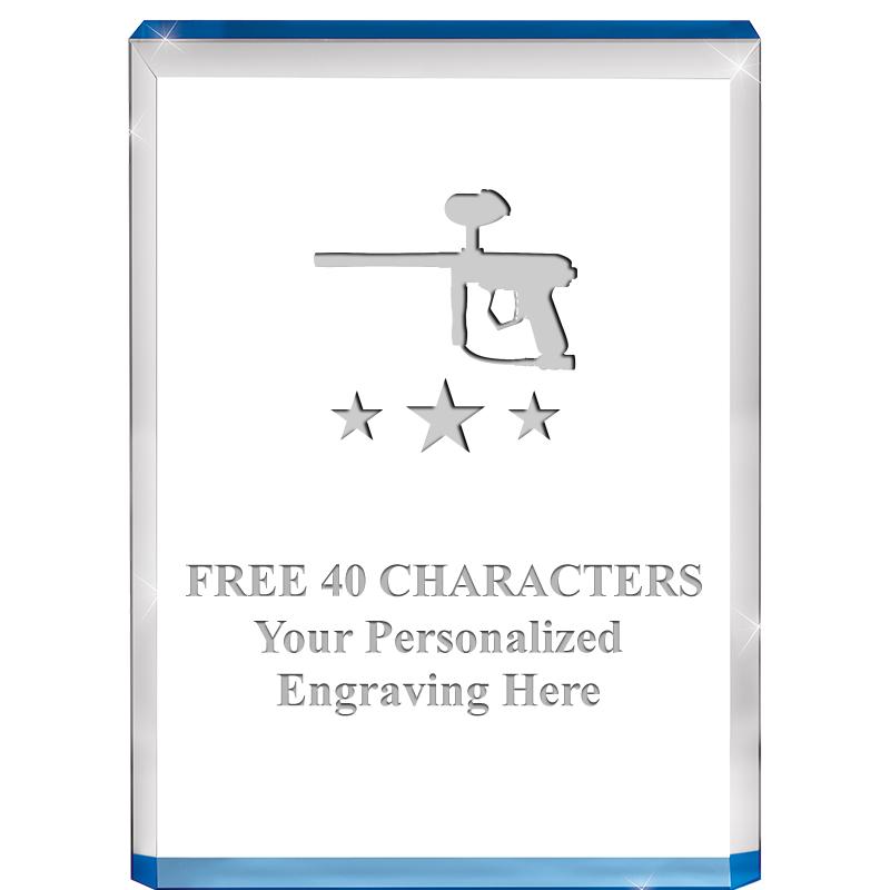 4" BLUE BILLBOARD ACRYLIC