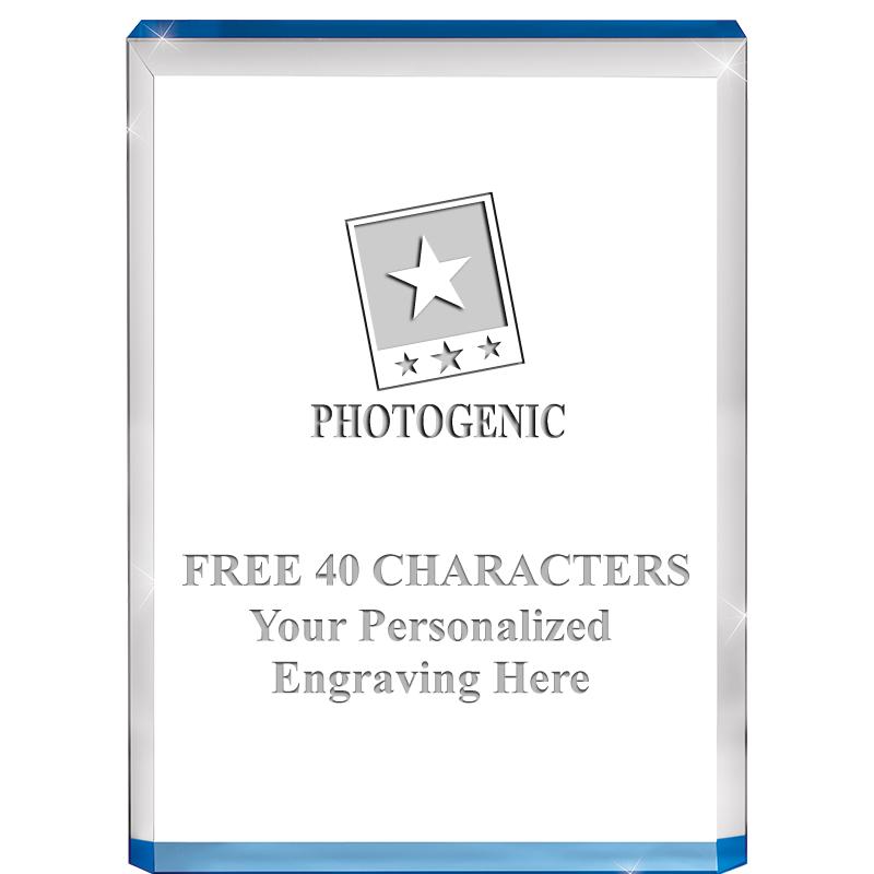 4" BLUE BILLBOARD ACRYLIC