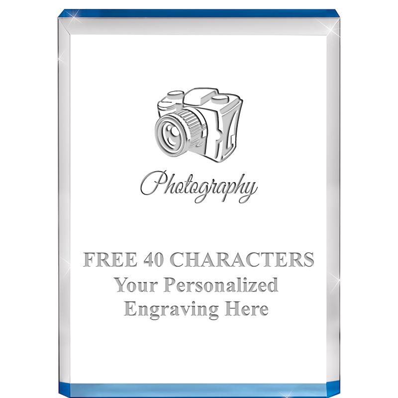 4" BLUE BILLBOARD ACRYLIC