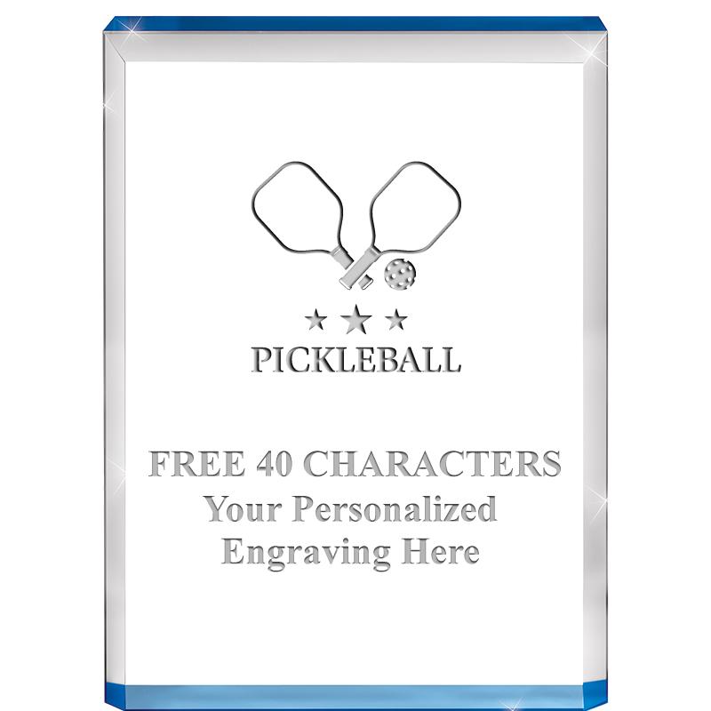 4" BLUE BILLBOARD ACRYLIC