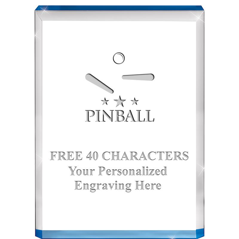 4" BLUE BILLBOARD ACRYLIC