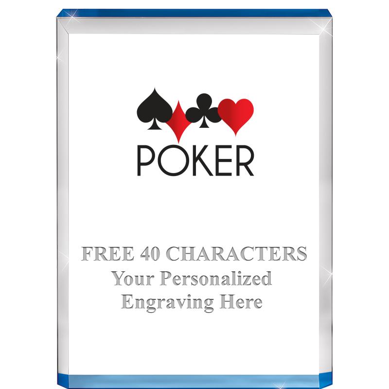 4" BLUE BILLBOARD ACRYLIC