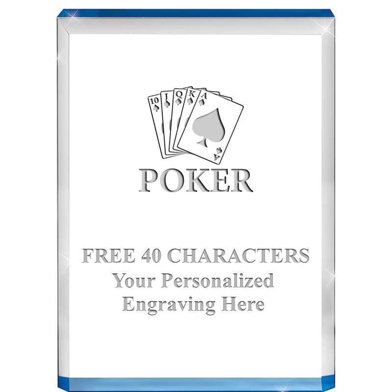 4" BLUE BILLBOARD ACRYLIC