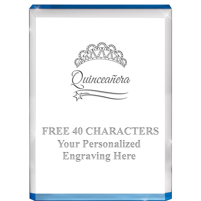 4" BLUE BILLBOARD ACRYLIC