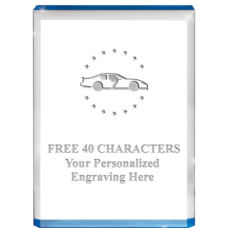 4" BLUE BILLBOARD ACRYLIC