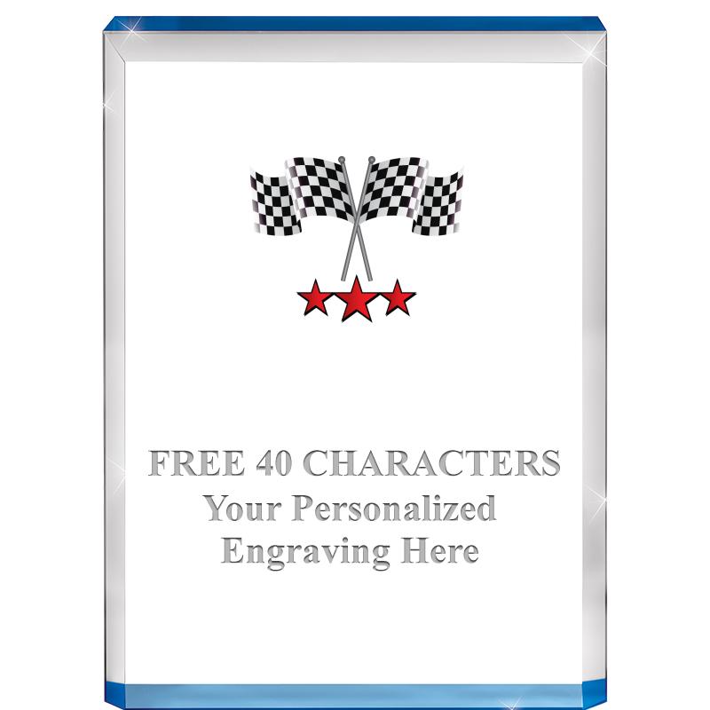 4" BLUE BILLBOARD ACRYLIC