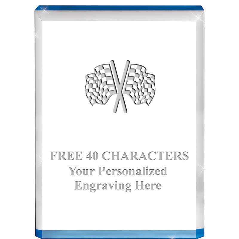 4" BLUE BILLBOARD ACRYLIC