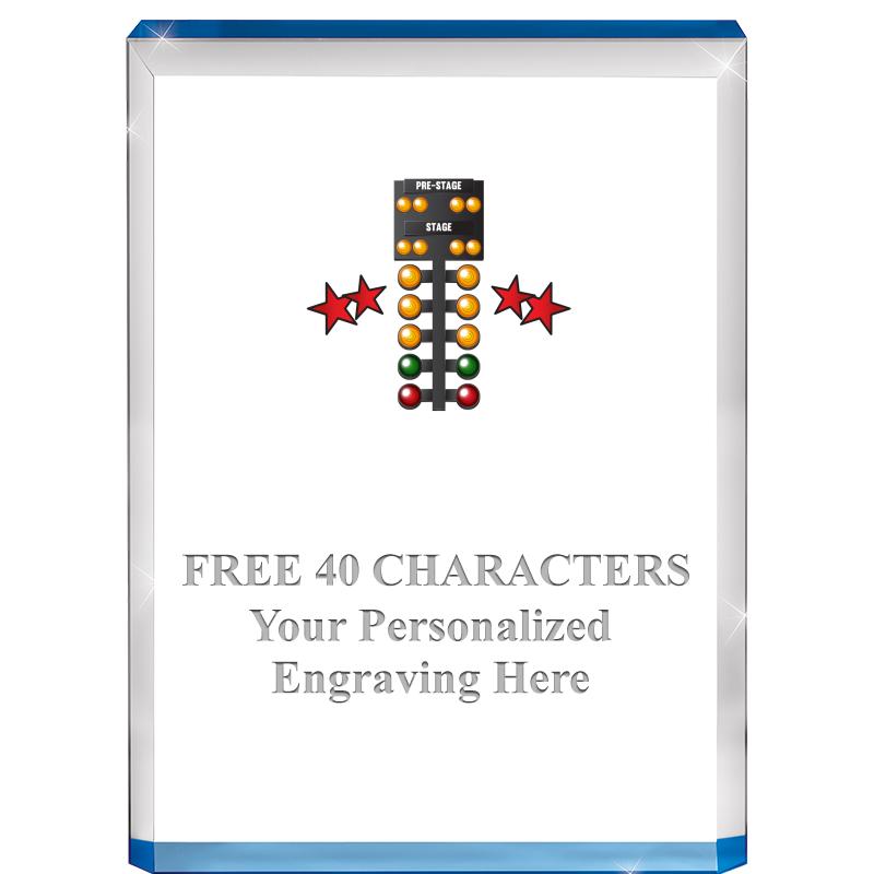 4" BLUE BILLBOARD ACRYLIC