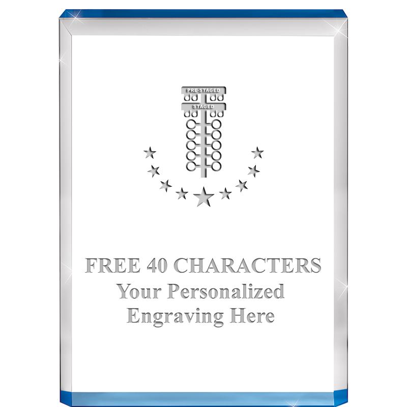 4" BLUE BILLBOARD ACRYLIC