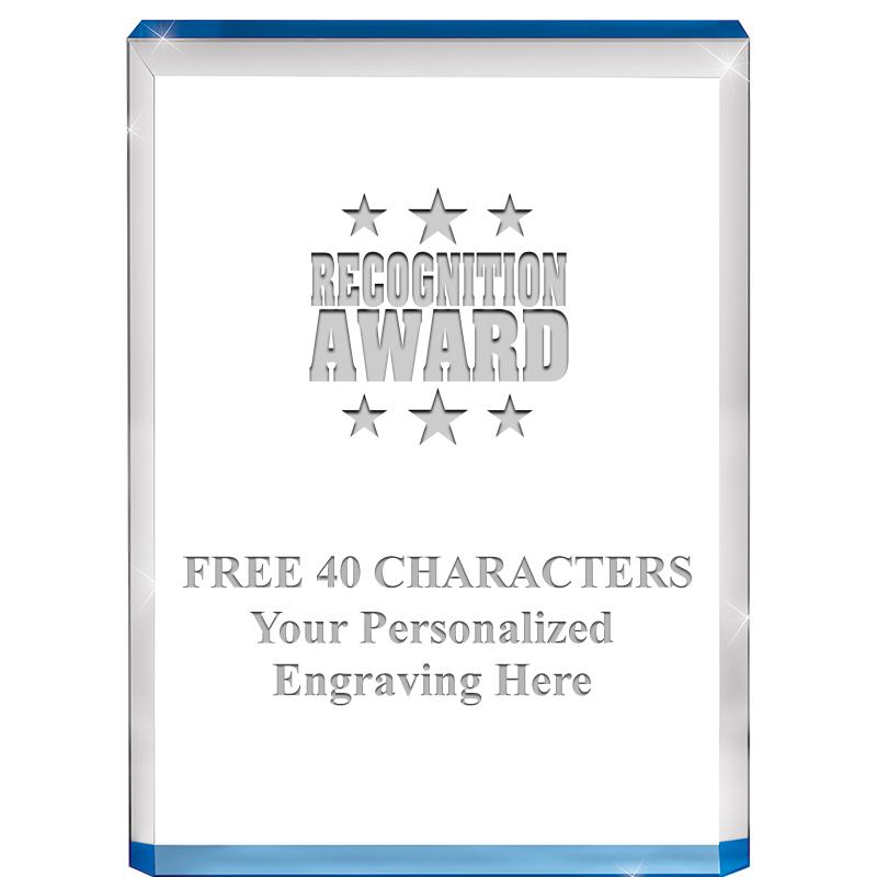 4" BLUE BILLBOARD ACRYLIC