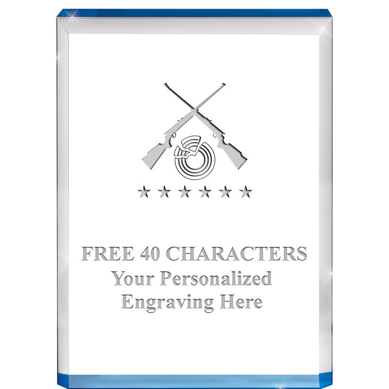 4" BLUE BILLBOARD ACRYLIC