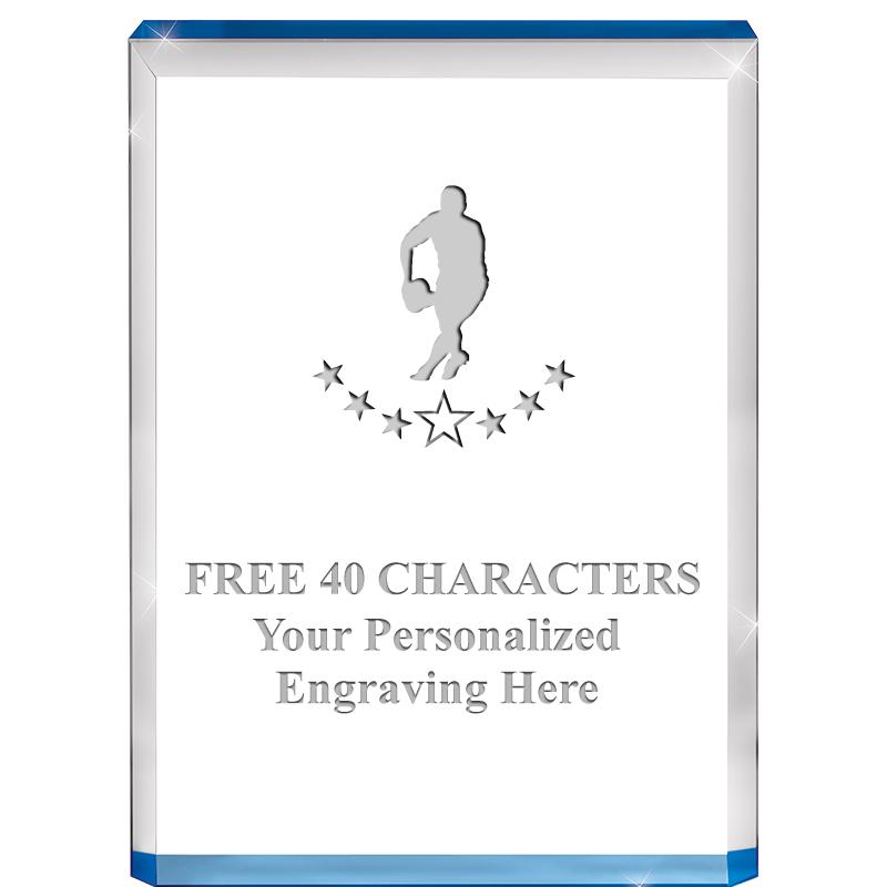 4" BLUE BILLBOARD ACRYLIC