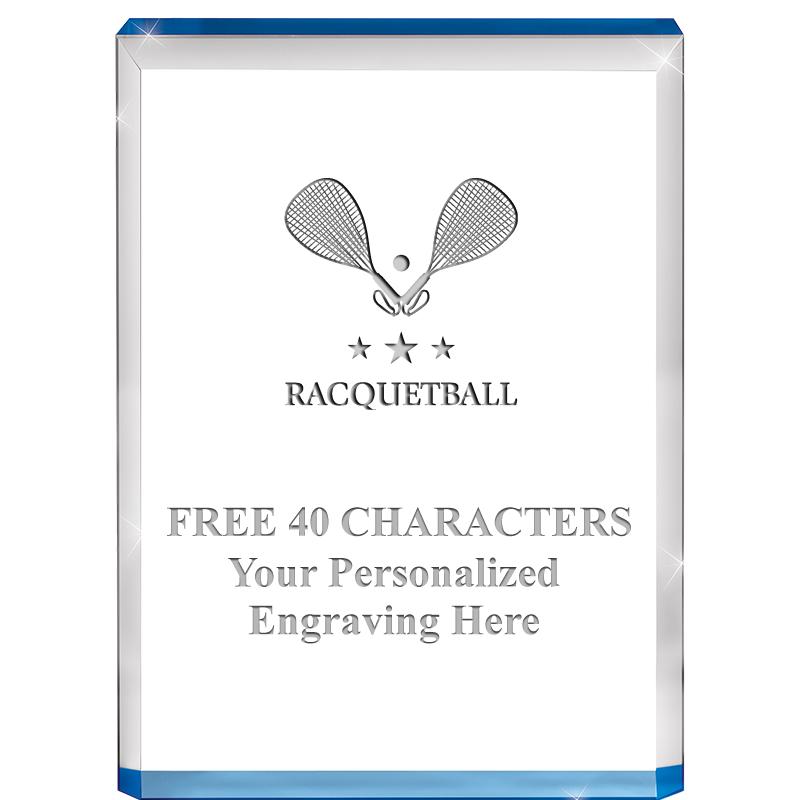 4" BLUE BILLBOARD ACRYLIC