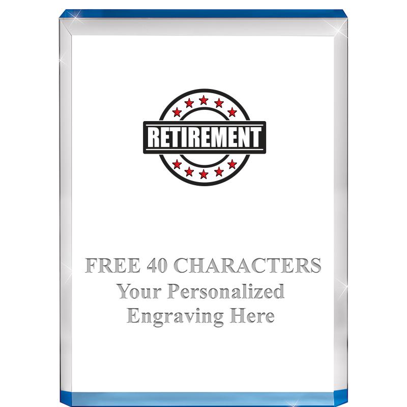 4" BLUE BILLBOARD ACRYLIC