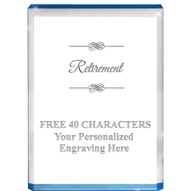 4" BLUE BILLBOARD ACRYLIC