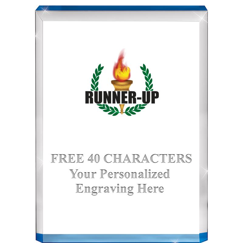 4" BLUE BILLBOARD ACRYLIC