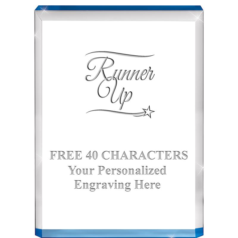 4" BLUE BILLBOARD ACRYLIC