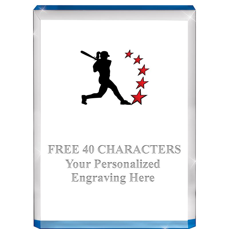 4" BLUE BILLBOARD ACRYLIC