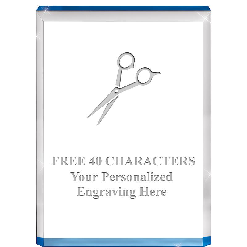 4" BLUE BILLBOARD ACRYLIC