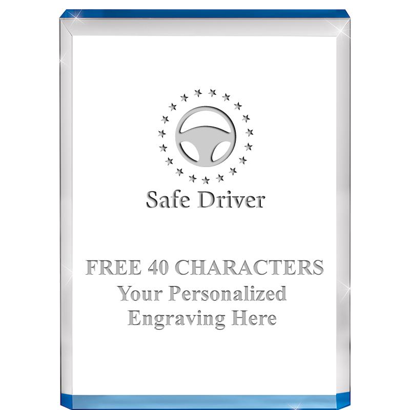 4" BLUE BILLBOARD ACRYLIC