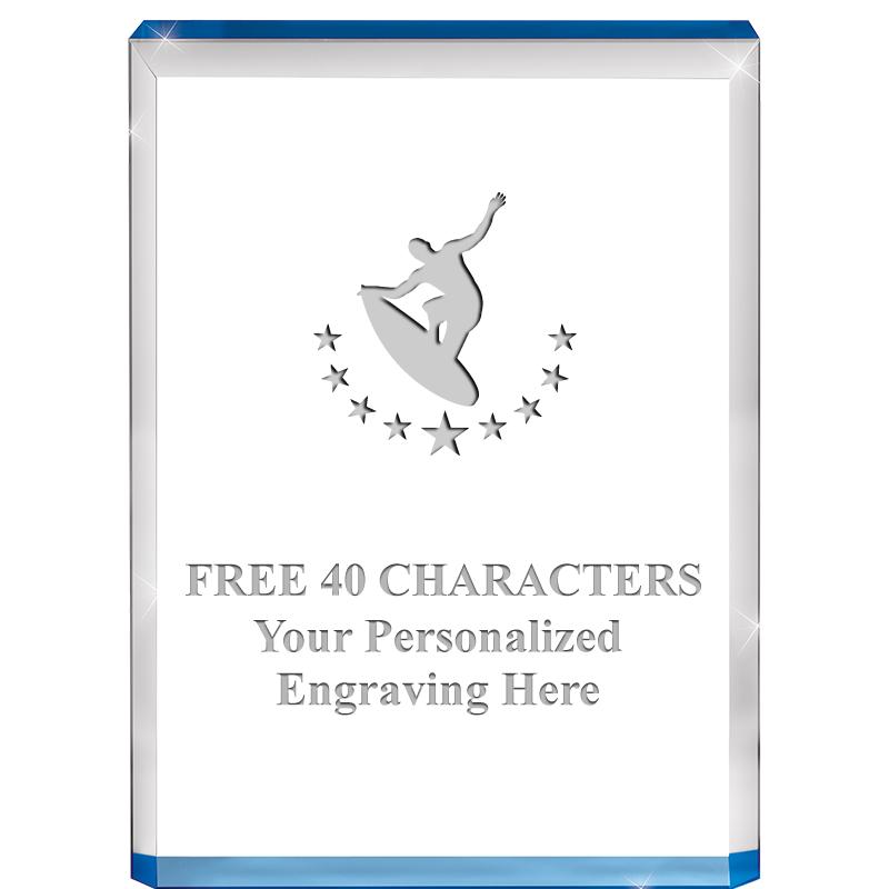 4" BLUE BILLBOARD ACRYLIC